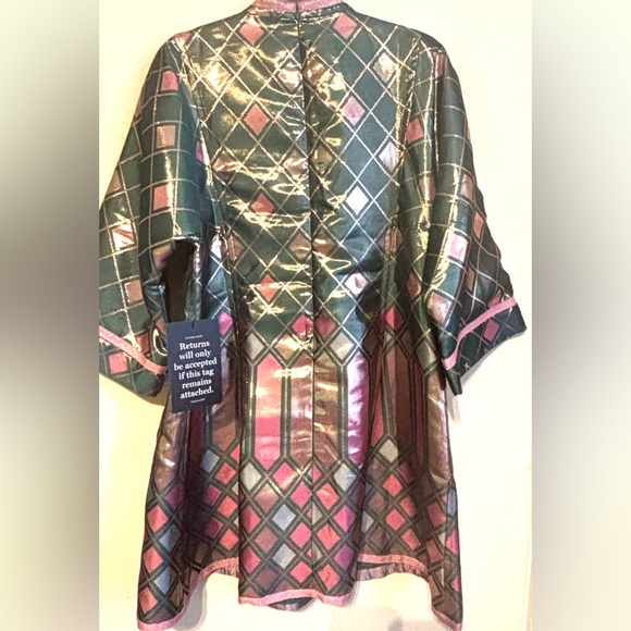 NWT TUCKERNUCK Metallic Mosaic Indre Dress Size Large - Picture 4 of 6